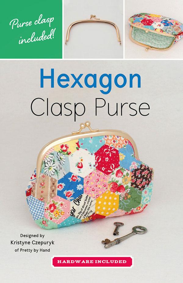 Hexagon Clasp Purse Pattern with Hardware