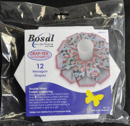 Bosal Craft-Tex Hexagon Shapes