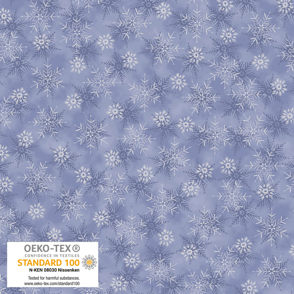 We Love Christmas 4591-614 Light Blue Silver