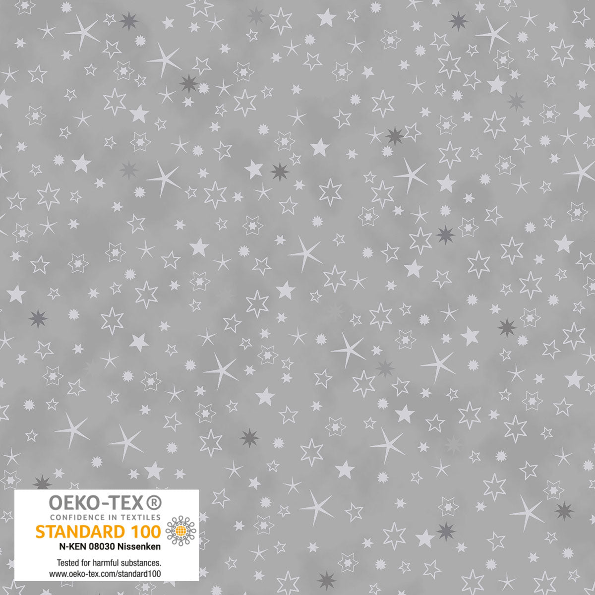 We Love Christmas 4591-904 Grey Silver