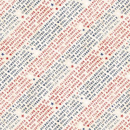 Founding Glory Pledge of Allegiance Cream 49367-243