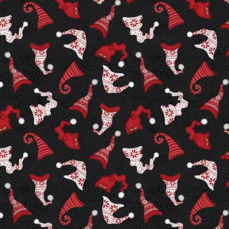 Snowy Gnomies 49374-913 Hat Toss Black