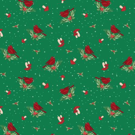 Snowy Gnomies 49375-737 Cardinals Green