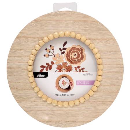 Bucilla Hoop Display 6in Beaded Circle