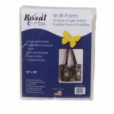 In-R-Form Single Sided Fusible Foam Stabilizer 18" x 58"
