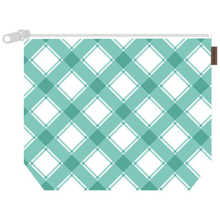 Mad for Plaid Project Bag Misty