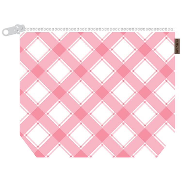 Mad for Plaid Project Bag Peony