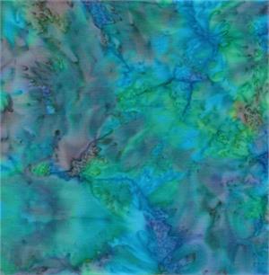 Batik Marble Teal Purple Green 5219B