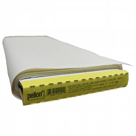 17" wide Decovil Light Fusible Beige