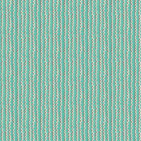 A Very Terri Christmas Turquoise Chevron Stripe 54109-10