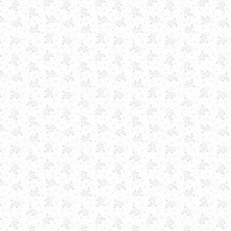 White On White Tossed Posy 54605-1