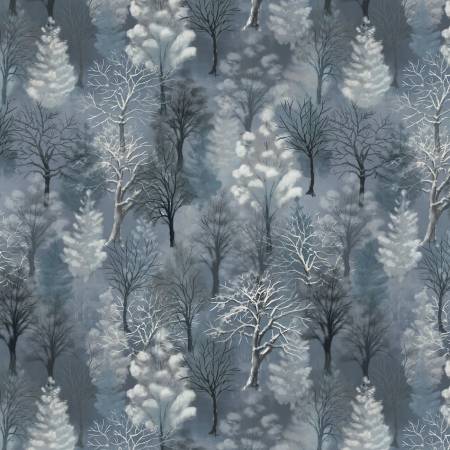 Winter Whisper 54680-3 Night Winter Woods