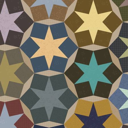 108" Wide Quilt Back - Dusk Stellar Wide Back 55066DW-2