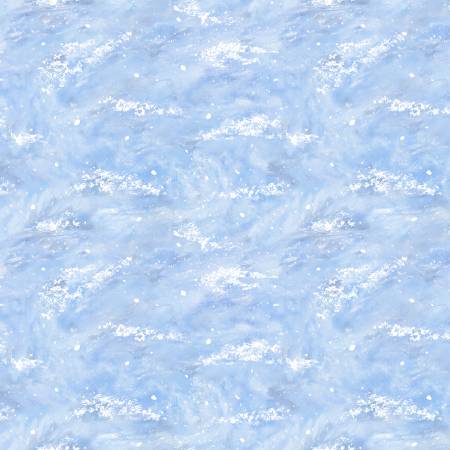 Winter Wonder 55169D-2 Icy Blue Snowfield