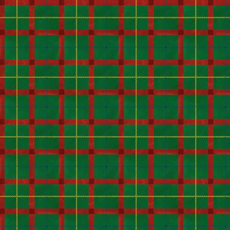 Winter Wonder 55172D-6 Green Festive Plaid