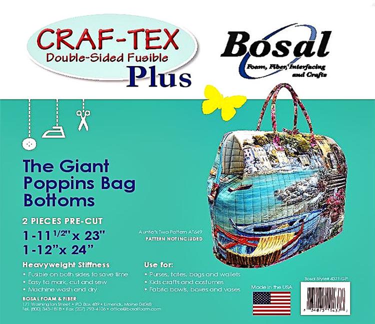 Craft Tex Plus Giant Poppin Bag 437F GP Bosal