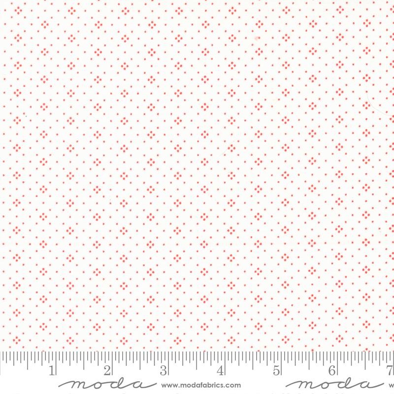 Eyelet Ivory Cherry 20488-85