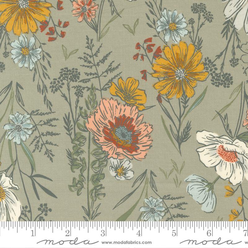 Woodland Wildflowers Taupe 45580-13