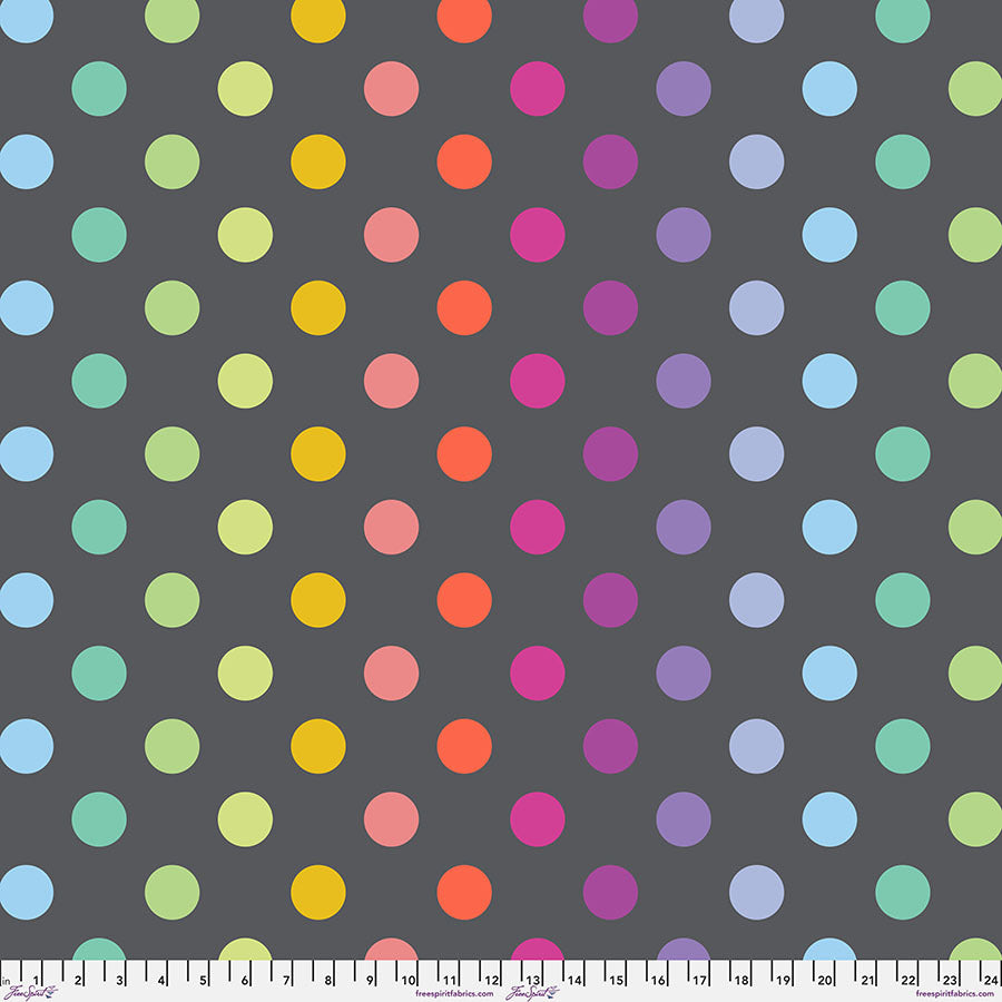 60" Wide Graywork Disco Poms Minki MKTP011.Shadow