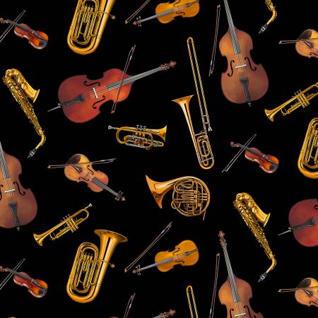 Black Musical Instruments 649E-BLACK
