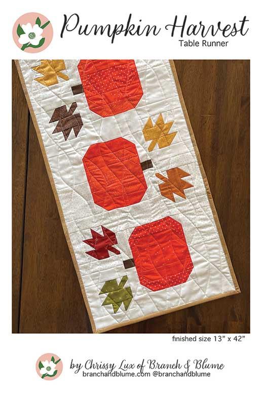 Pumpkin Harvest Table Runner Pattern