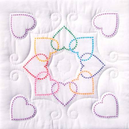 Quilt Blocks Circle Of Hearts #223