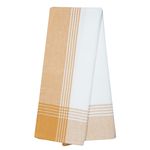 Tea Towel McLeod TTWL White Background with Pumpkin Border 20" x 28"