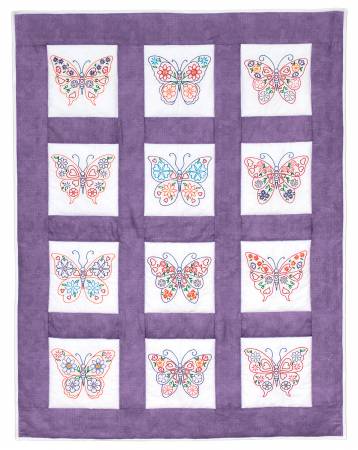 Butterflies 9" Theme Quilt Blocks