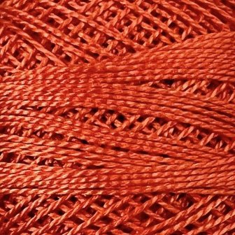 Valdani 8wt Solid #73 - Peach Orange Dark