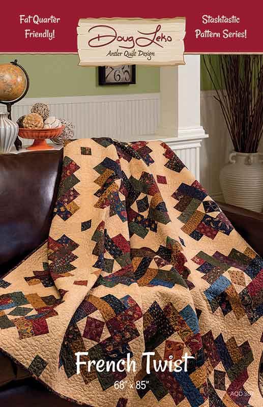 French Twist - Stashtastic AQD 307 Antler Quilt Desi#1