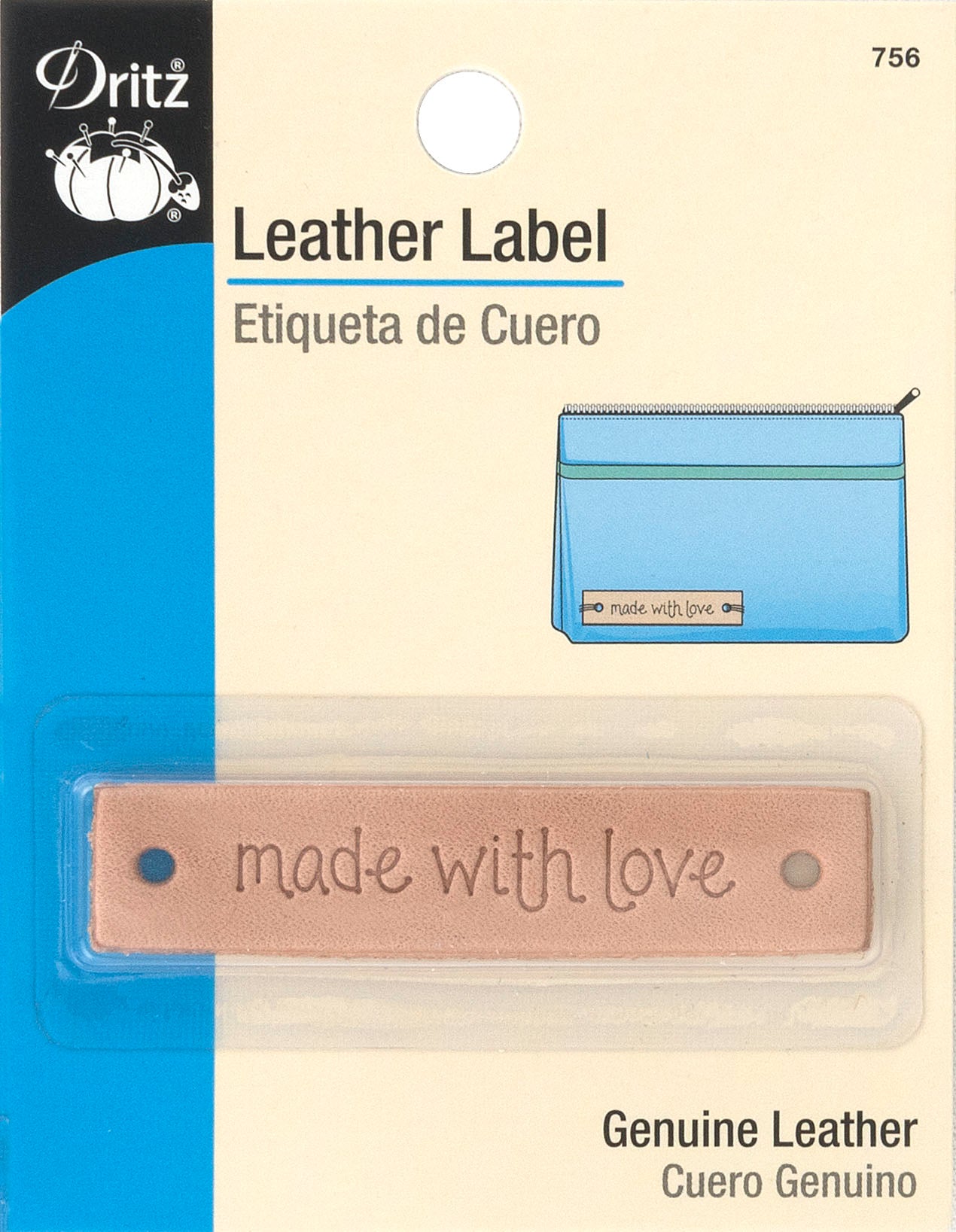 Leather Label Made With Love