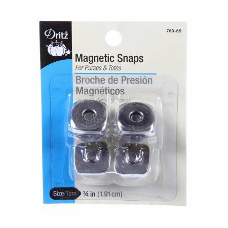 Magnetic Snaps Silver 2ct