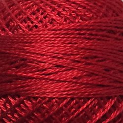 Valdani Solid 12wt #76 - Christmas Red