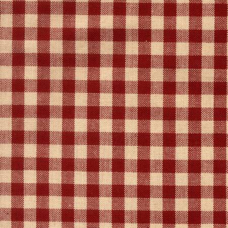 Tea Towel Small Check Red/Teadye