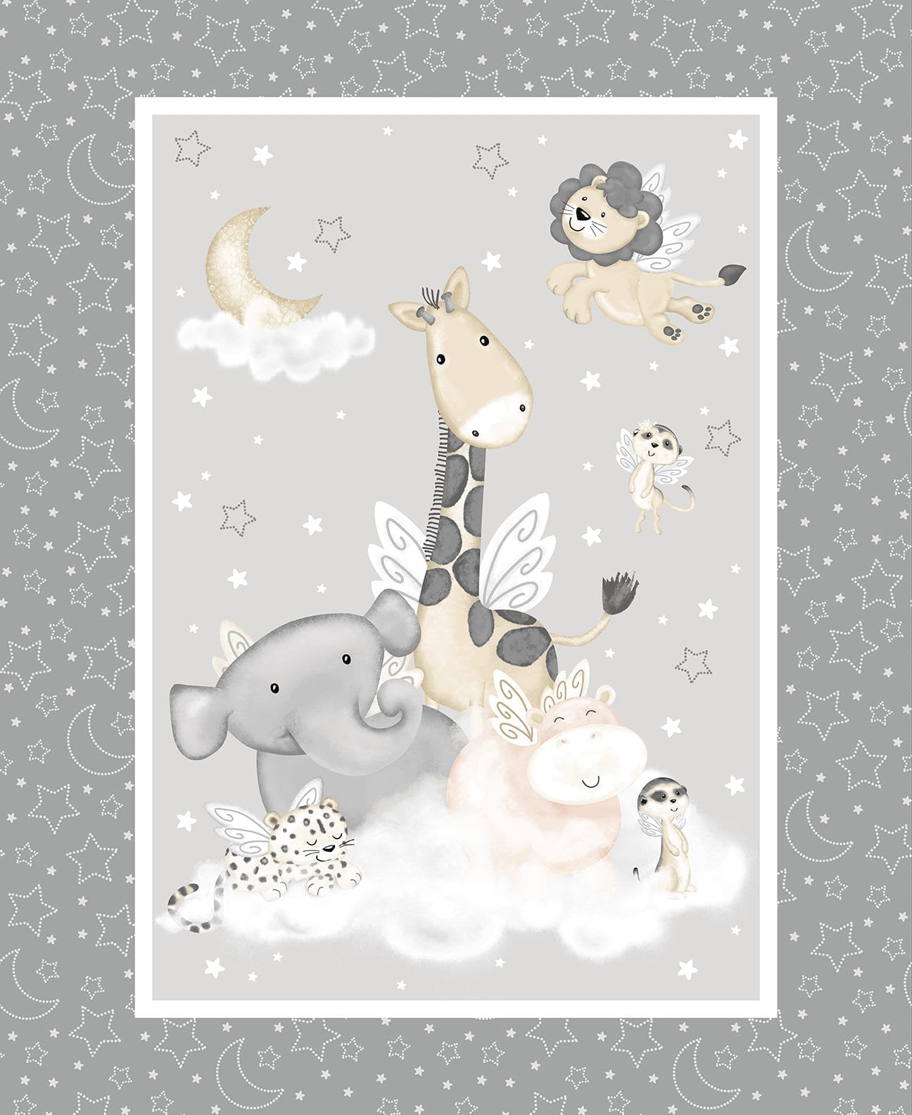 Moonlit Dreams 8034P-95 Gray