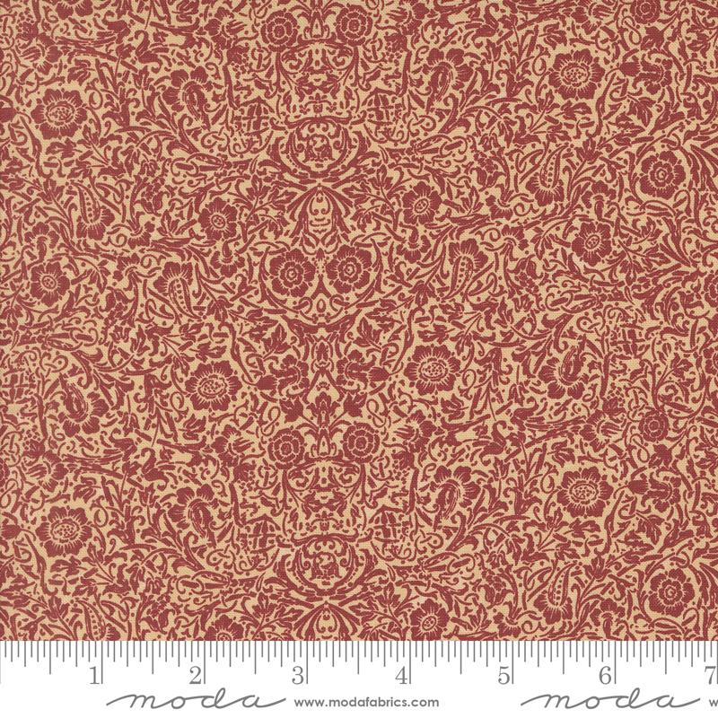 1 yard 16" - A Vintage Christmas Red 9786-23