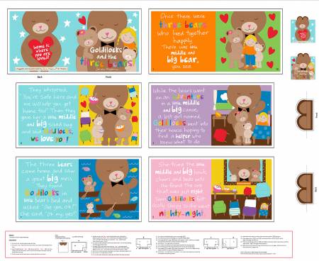 Goldilocks & Three Bears Book 8181P-01