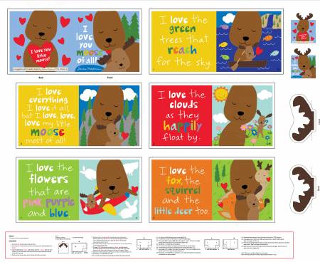 I Love You Moose Book 8182P-01