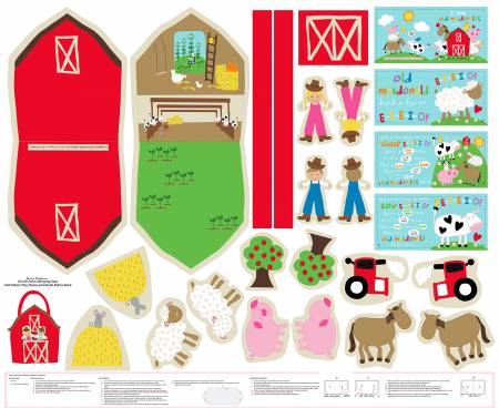 On the Farm Carrying Case and Book 8183P-01