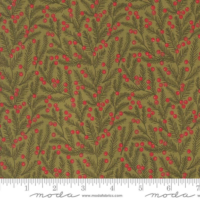 34" - Berry And Pine Sage 5243-12