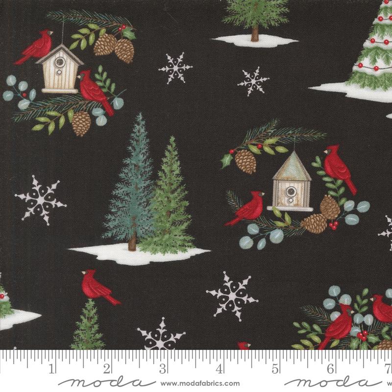 Winter Friends Charcoal Black 56130-18