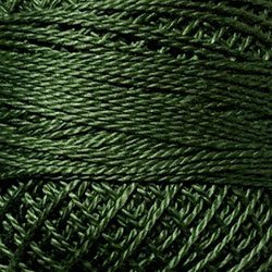 Valdani Solid 12wt #823 - Olive Green Dark