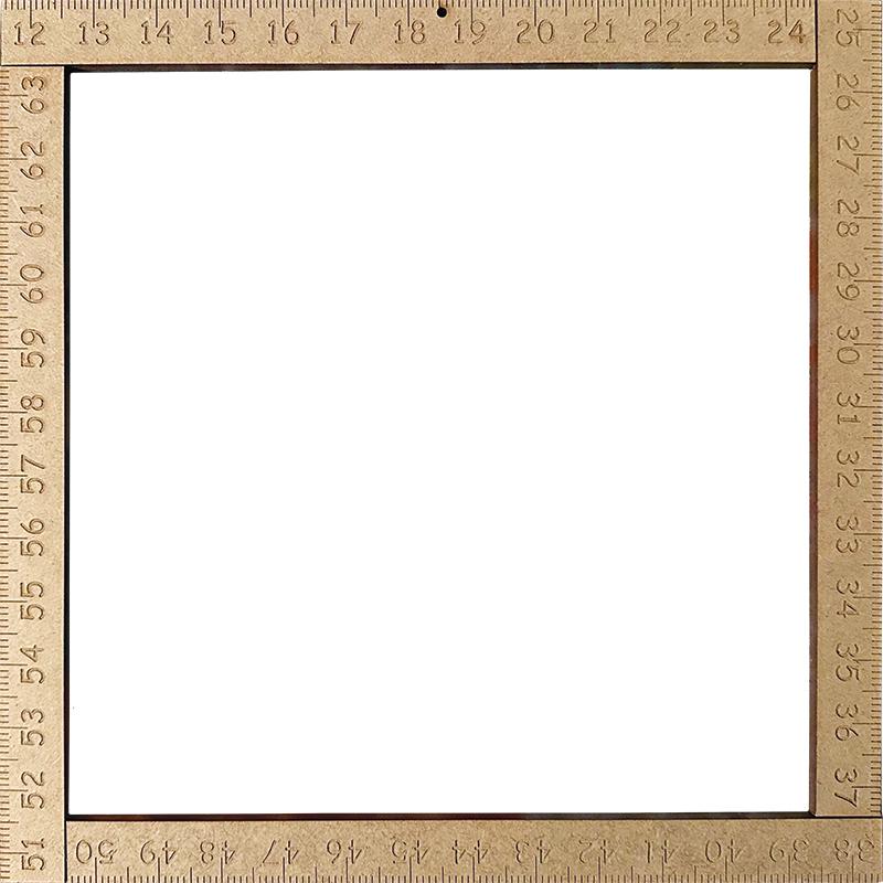 Wood Frame Ruler 10" Just A little Box