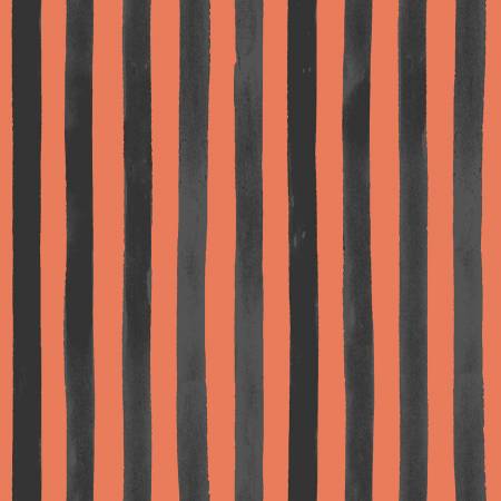 Paranormal Parade Black/Orange Stripe 8327-93