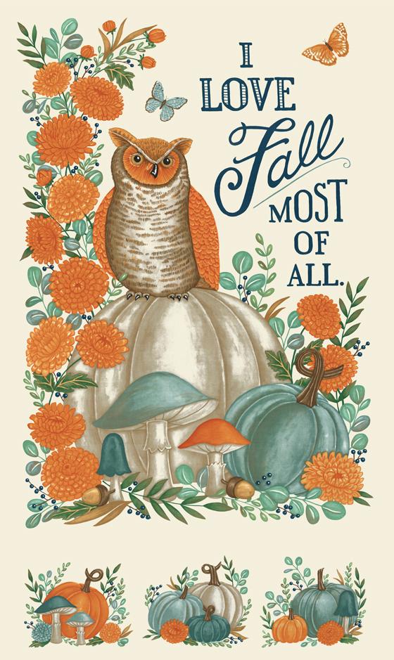 I Love Fall Most of All Warm White 56147-11