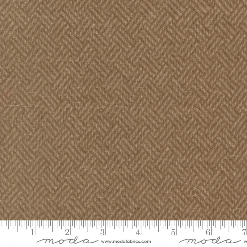 108" Wide Quilt Back - Prairie Gather Flannel Teak 108033-14F
