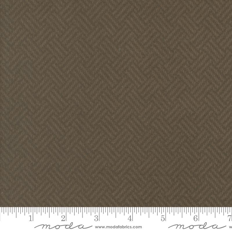 Prairie Gatherings Flannel  Brown 49312-15F