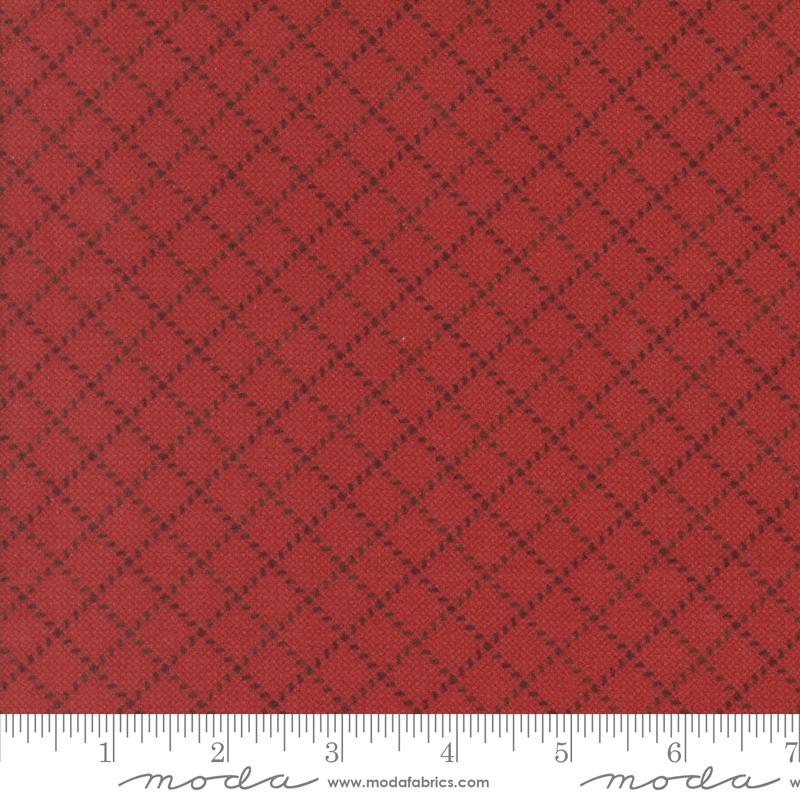 Prairie Gatherings Flannel  Brick 49315-20F