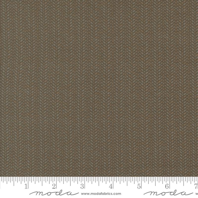 Prairie Gatherings Flannel  Brown 49318-15F