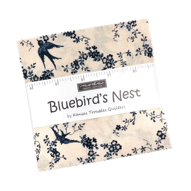 Bluebirds Nest Charm Pack